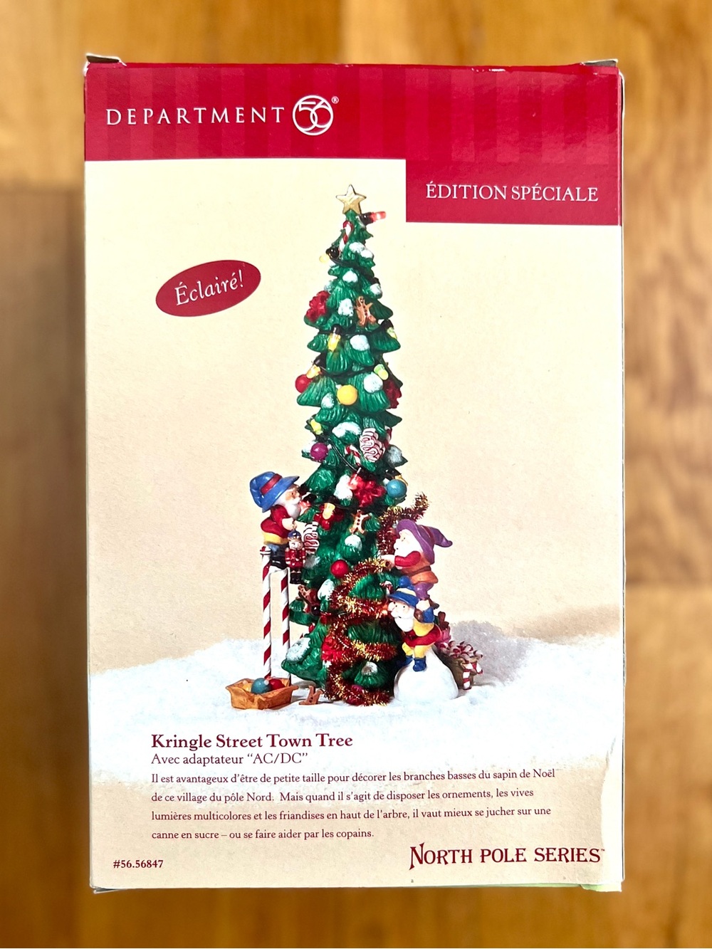 Department 56 Kringle Street Town Tree Special Edition Lighted North Pole Series - Picture 5 of 10